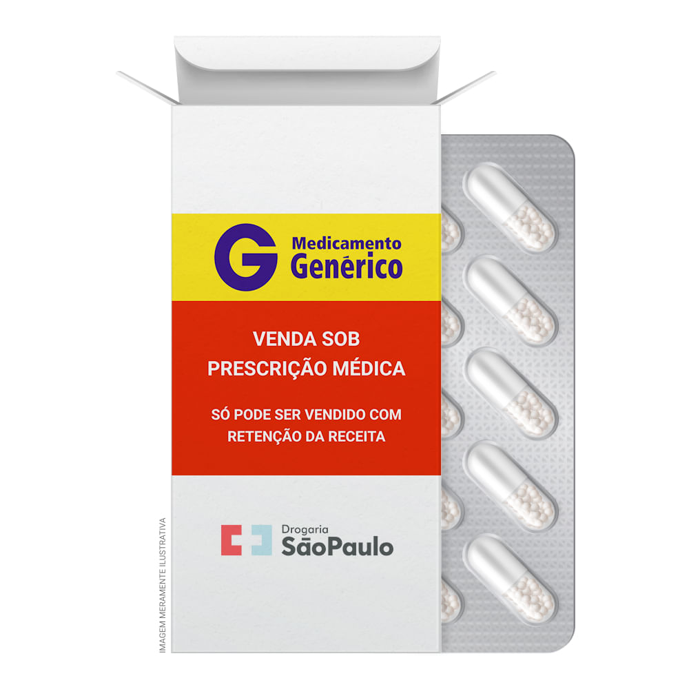 Cloridrato de Fluoxetina 20mg Genérico EMS 30 Cápsulas